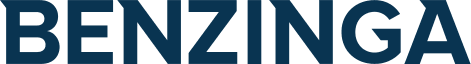 Benzinga logo navy