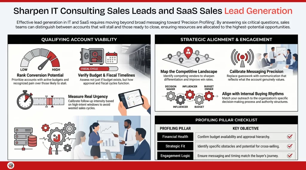 Account Profiling for B2B Lead Generation: How IT and SaaS Companies Build Marketing Strategies That Actually Convert 1 enterprise SaaS lead generation services