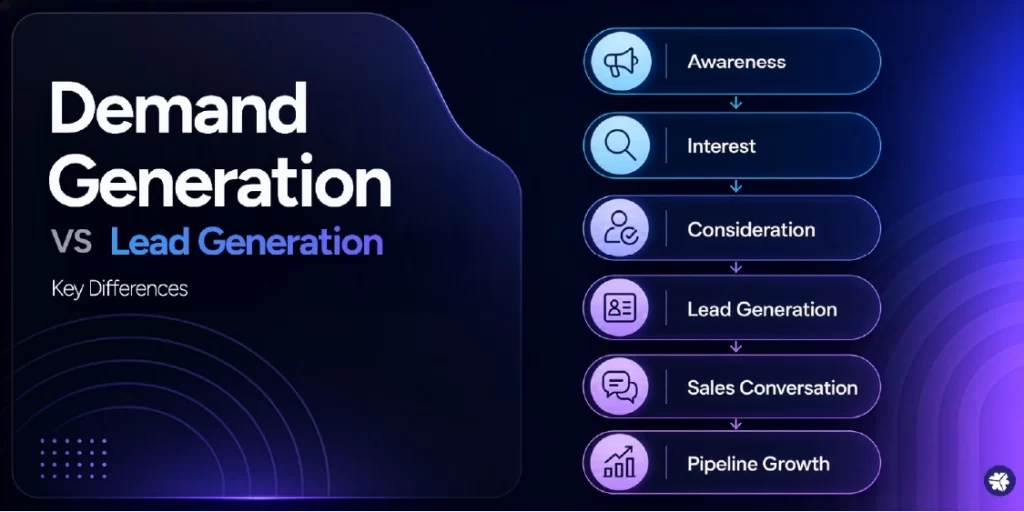 Demand Generation vs Lead Generation