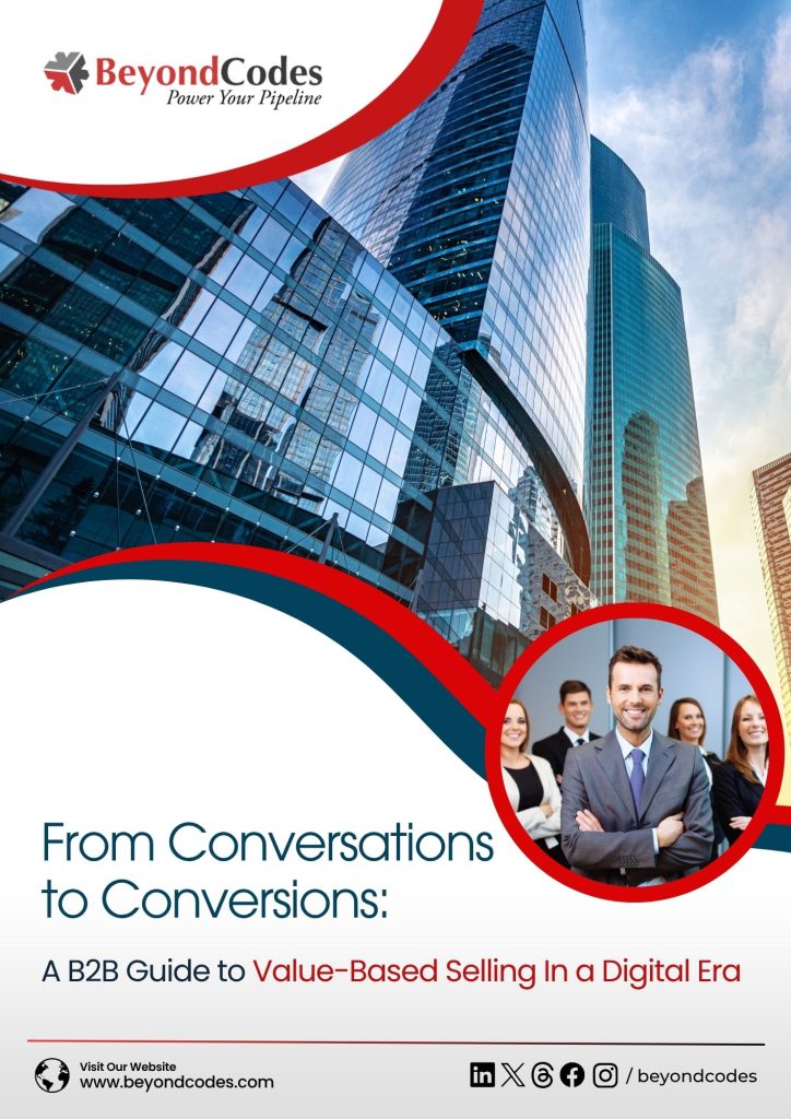 From Conversations to Conversions A B2B Guide to Value Based Selling In a Digital Era