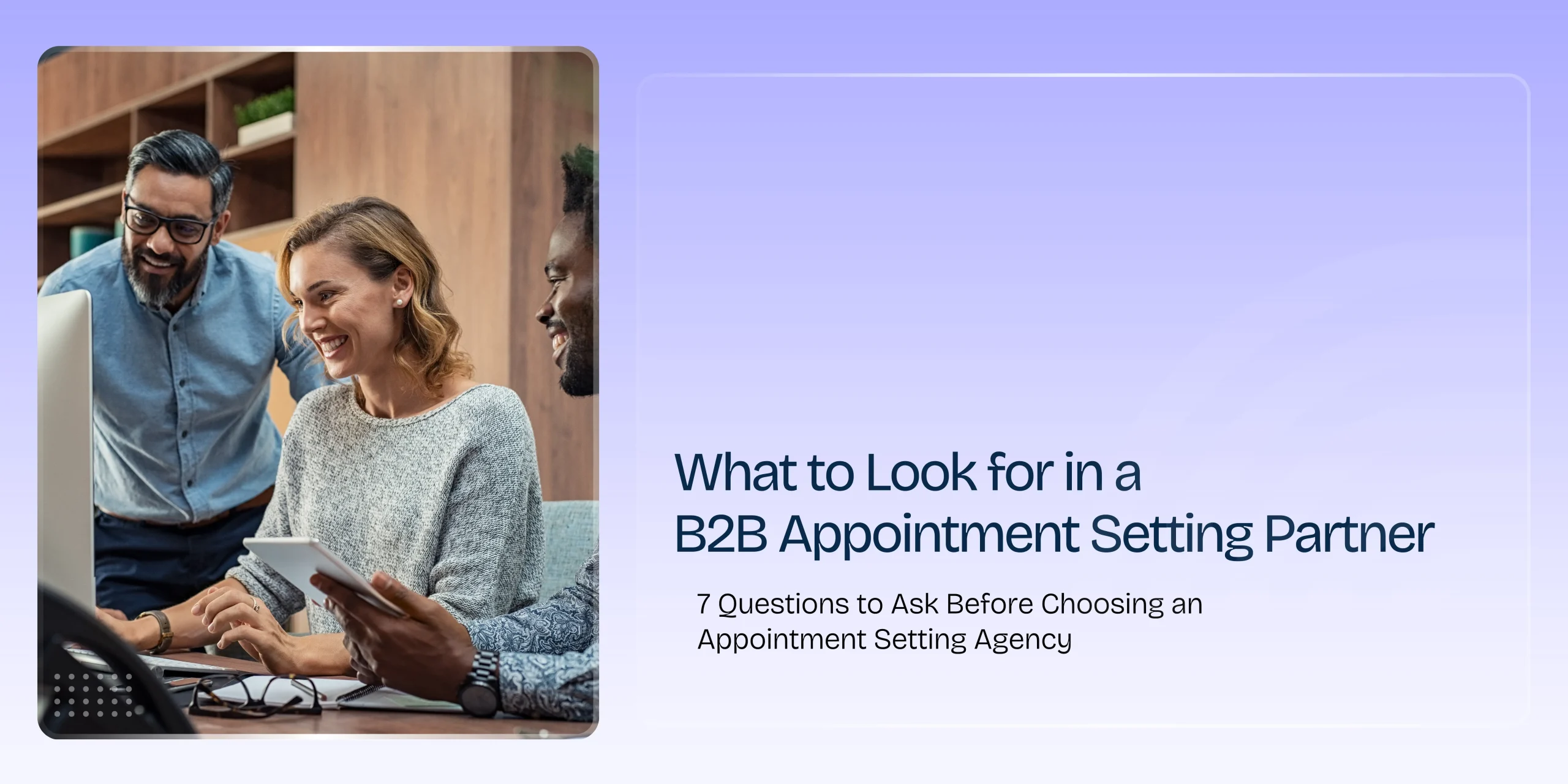 B2B Appointment Setting Agency